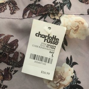 Large floral wrap skirt